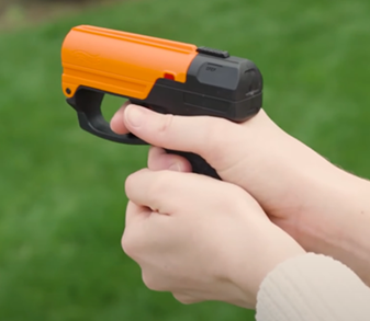 Aim and Fire Pepper Gel with Trigger and Grip Deployment